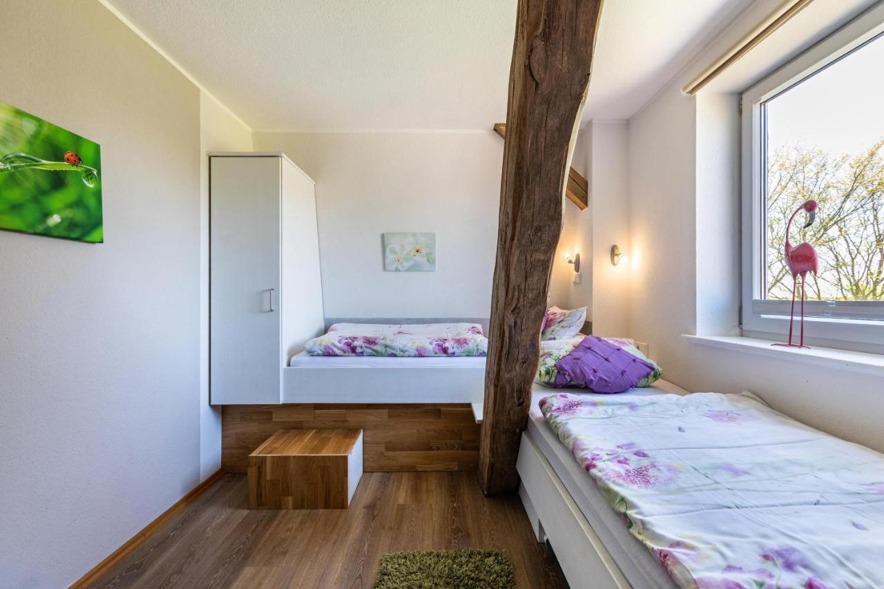 Denkerhof Ferienwohnung Deichblick Reussenkoge Luaran gambar