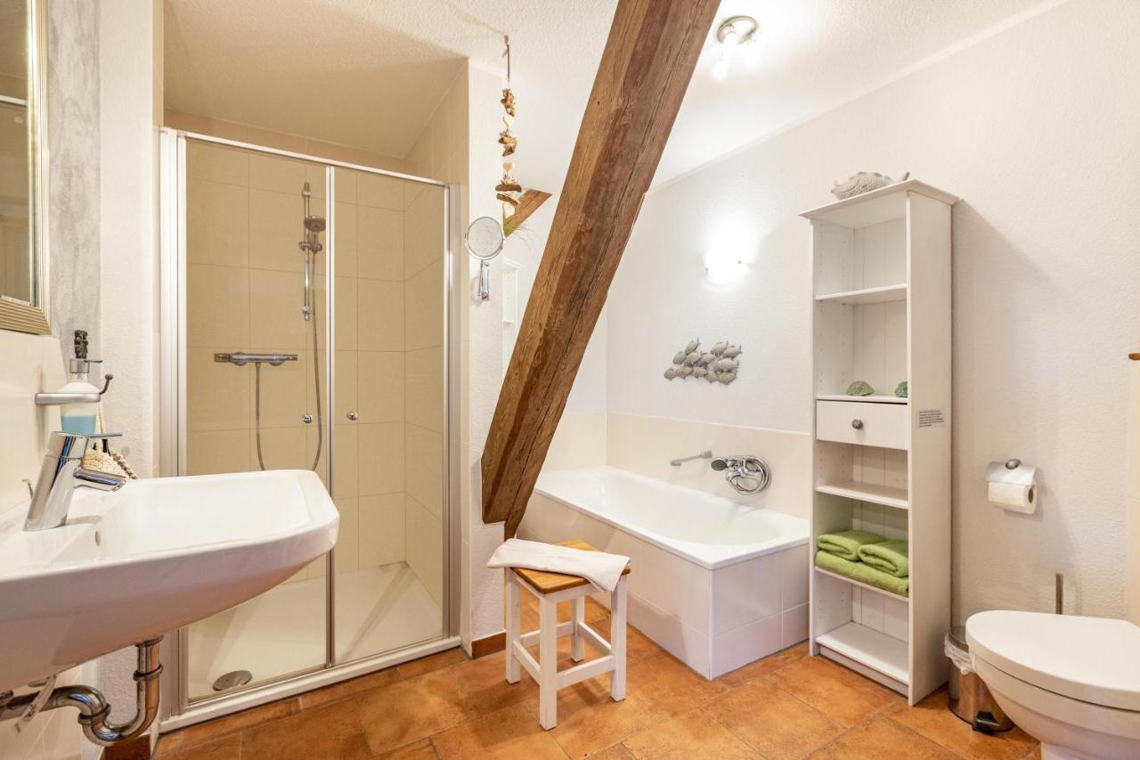 Denkerhof Ferienwohnung Deichblick Reussenkoge Luaran gambar
