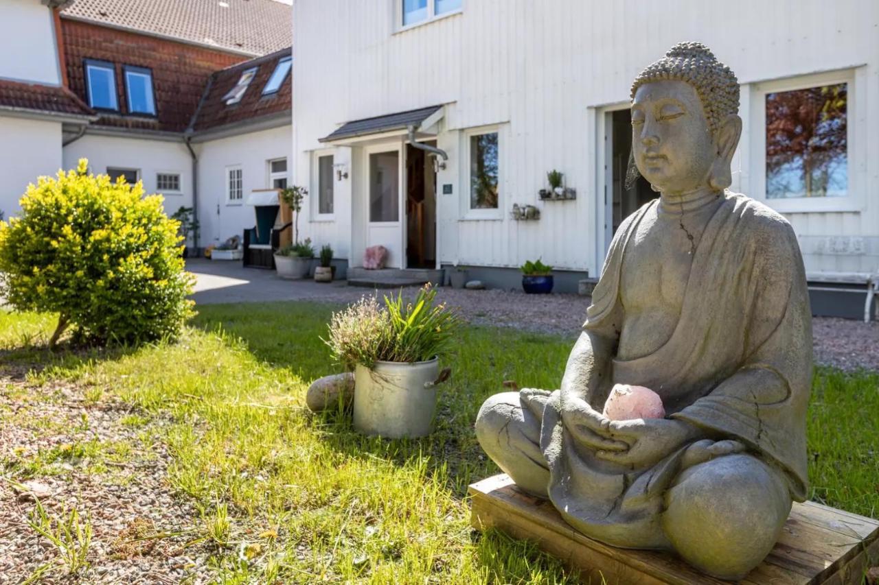 Denkerhof Ferienwohnung Deichblick Reussenkoge Luaran gambar